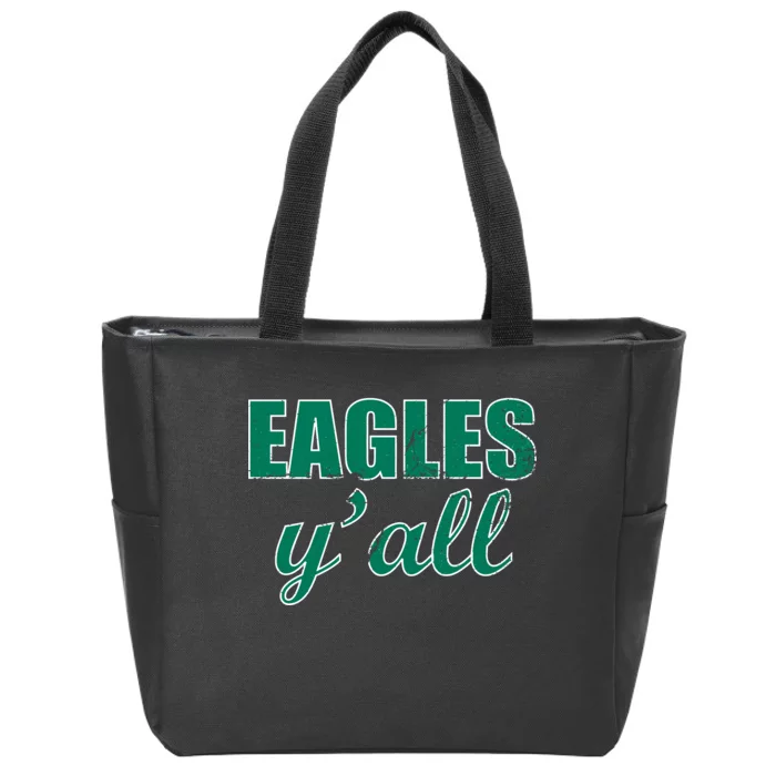 Eagles Y'all Zip Tote Bag