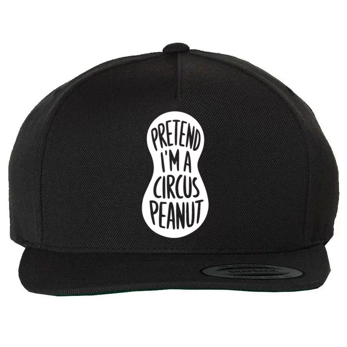 Easy Adult Halloween Costumes Pretend IM A Circus Peanut Wool Snapback Cap