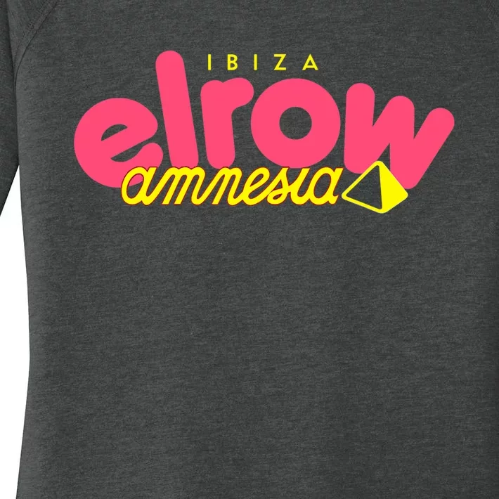 Elrow Amnesia Ibiza Party festival and event Women's Perfect Tri Tunic Long Sleeve Shirt