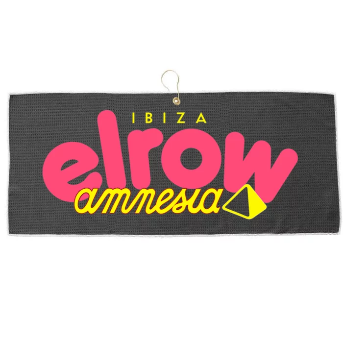 Elrow Amnesia Ibiza Party festival and event Large Microfiber Waffle Golf Towel