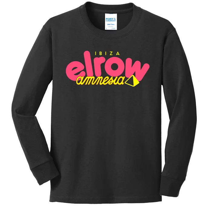 Elrow Amnesia Ibiza Party festival and event Kids Long Sleeve Shirt