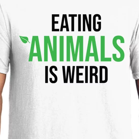 Eating Animals Is Weird Gift Pajama Set