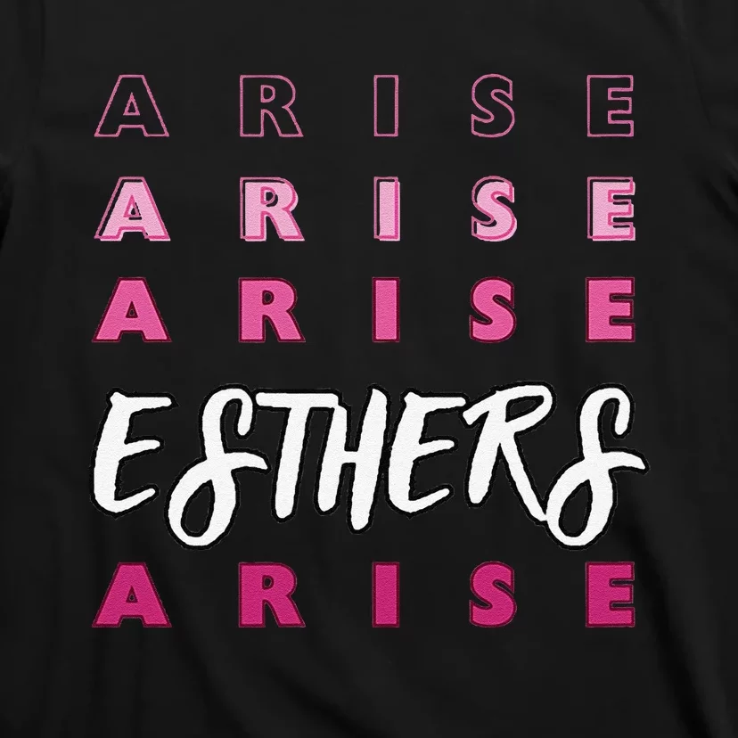 Esthers Arise If I Perish Song Lyrics Jesus Christ Christian T-Shirt