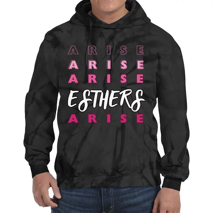 Esthers Arise If I Perish Song Lyrics Jesus Christ Christian Tie Dye Hoodie