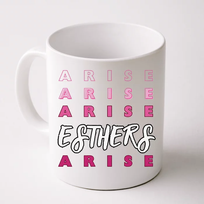 Esthers Arise If I Perish Song Lyrics Jesus Christ Christian Front & Back Coffee Mug