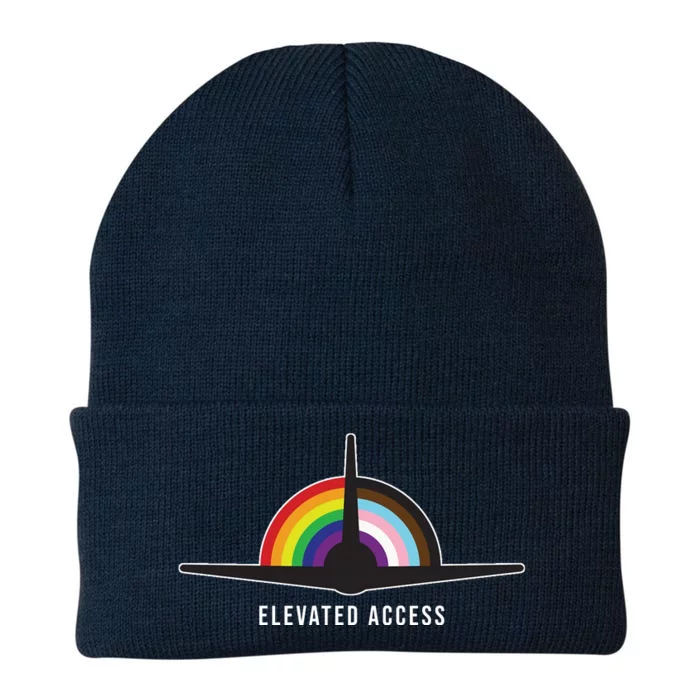 Elevated Access LGBT Pride Knit Cap Winter Beanie