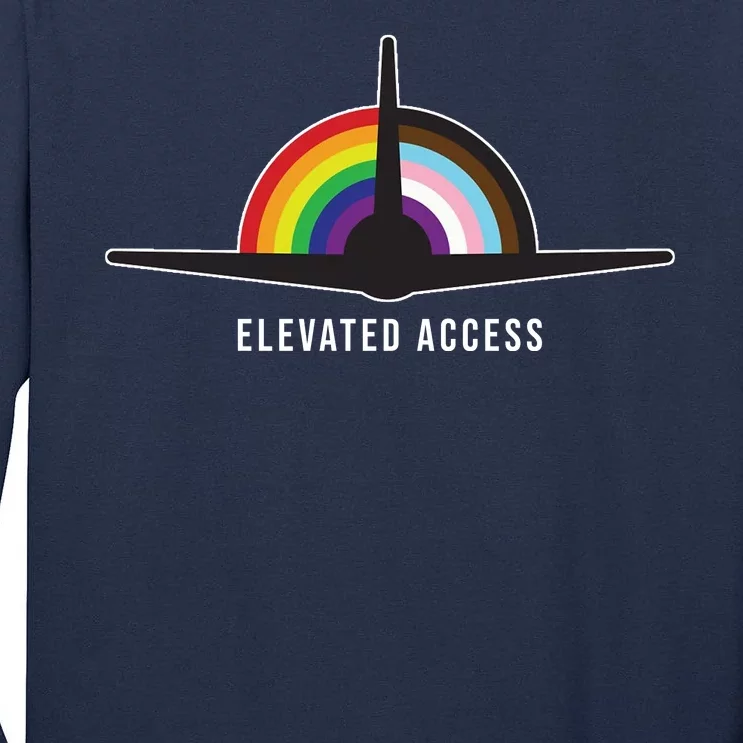 Elevated Access LGBT Pride Tall Long Sleeve T-Shirt