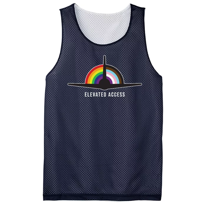 Elevated Access LGBT Pride Mesh Reversible Basketball Jersey Tank