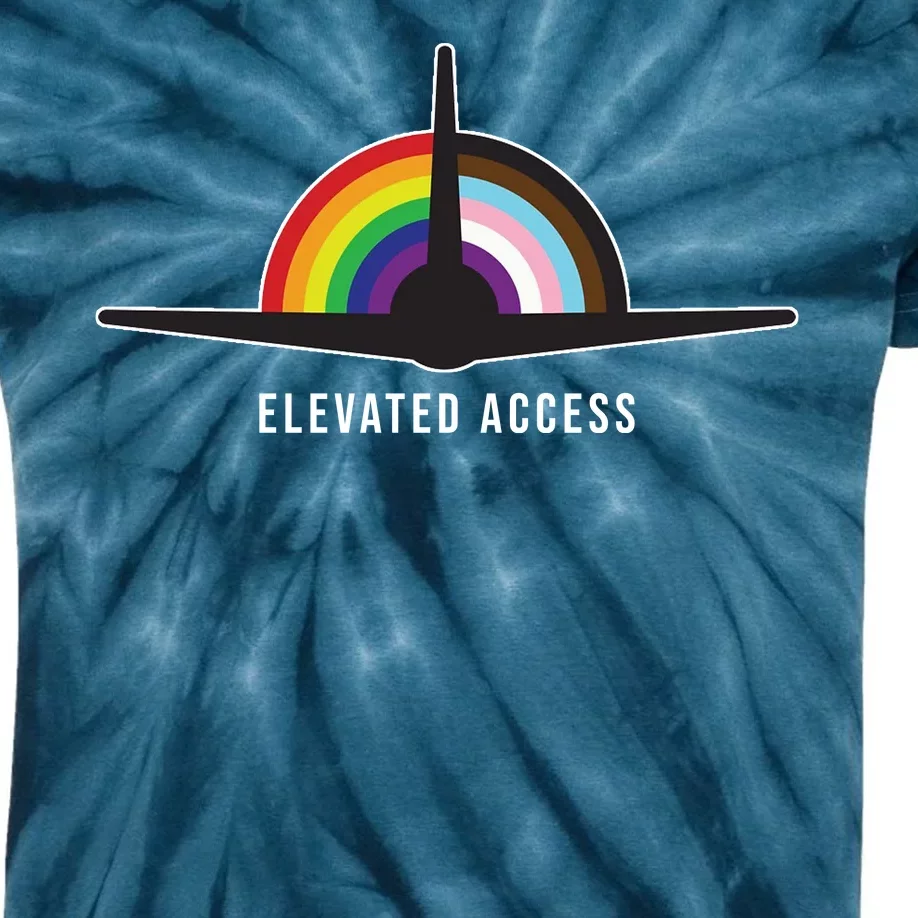 Elevated Access LGBT Pride Kids Tie-Dye T-Shirt