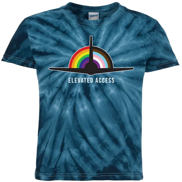 Elevated Access LGBT Pride Kids Tie-Dye T-Shirt