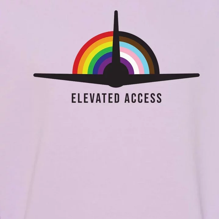 Elevated Access LGBT Pride Garment-Dyed Sweatshirt