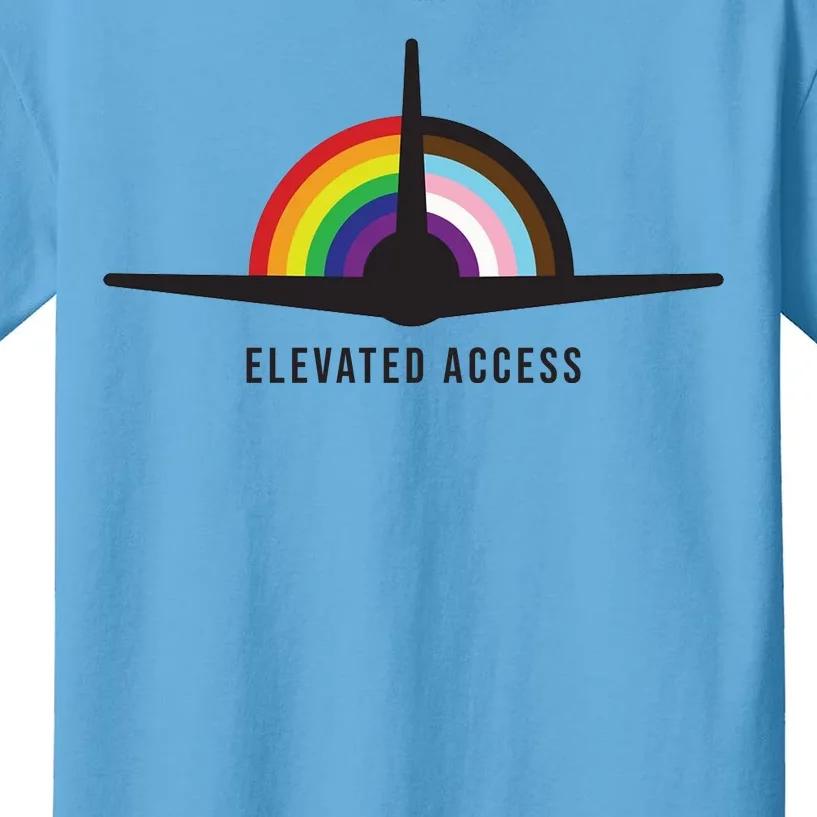 Elevated Access LGBT Pride Kids T-Shirt