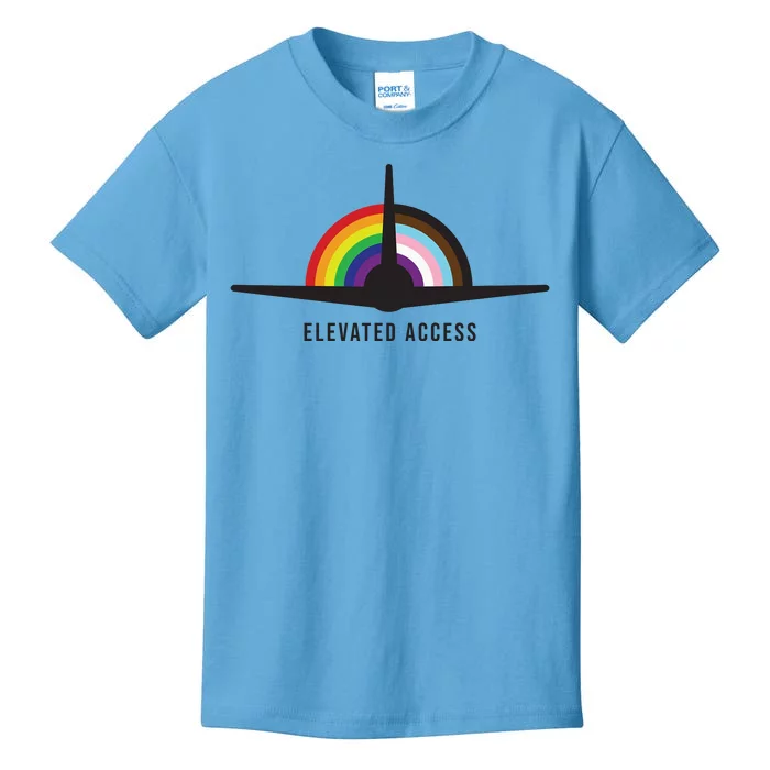 Elevated Access LGBT Pride Kids T-Shirt