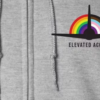 Elevated Access LGBT Pride Full Zip Hoodie