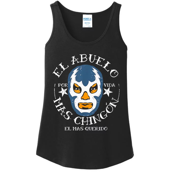 El Abuelo Mas ChingóN El Mas Querido Ladies Essential Tank