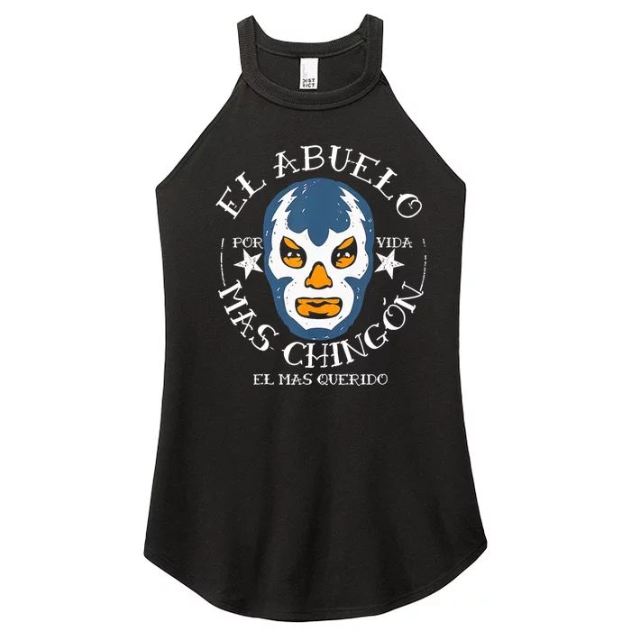 El Abuelo Mas ChingóN El Mas Querido Women’s Perfect Tri Rocker Tank