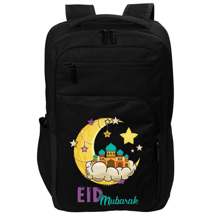 Eid Alfitr Mubarak Kareem Happy Ramadan Karim Impact Tech Backpack