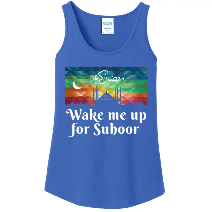 Eid Alfitr Mubarak Kareem Karim Celebration Suhoor Meaningful Gift Ladies Essential Tank