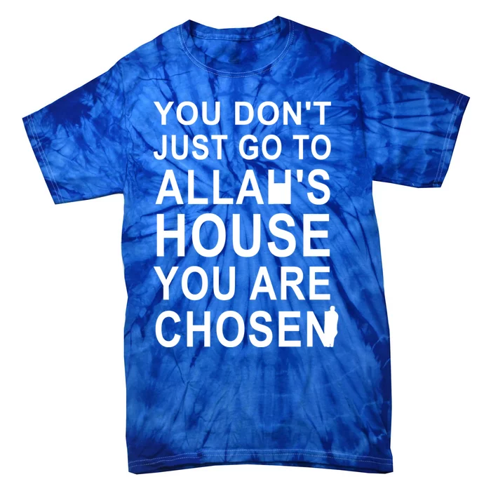 Eid Adha Mubarak Father Hajj Gift Ramadan Umrah Time Gift Tie-Dye T-Shirt