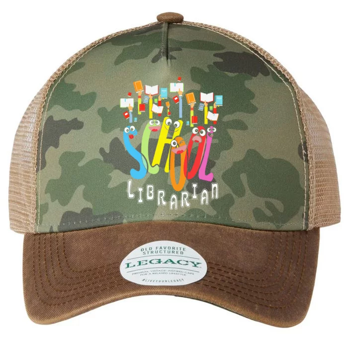 Elementary And Middle School Librarian Legacy Tie Dye Trucker Hat