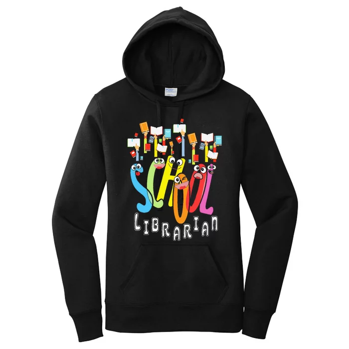 Elementary And Middle School Librarian Women's Pullover Hoodie