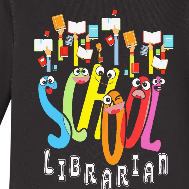 Elementary And Middle School Librarian Baby Long Sleeve Bodysuit