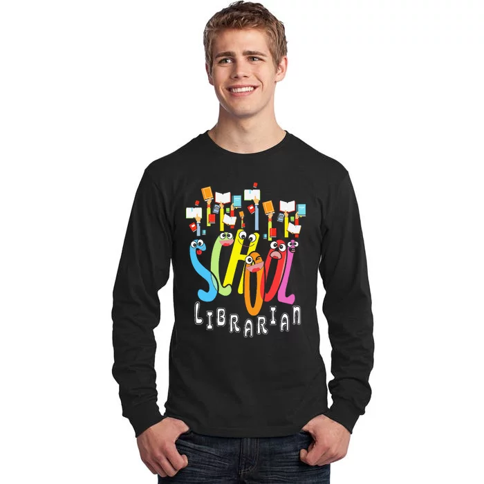 Elementary And Middle School Librarian Tall Long Sleeve T-Shirt