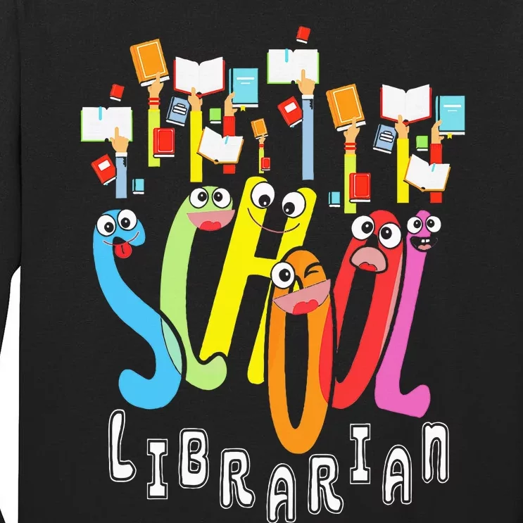 Elementary And Middle School Librarian Tall Long Sleeve T-Shirt