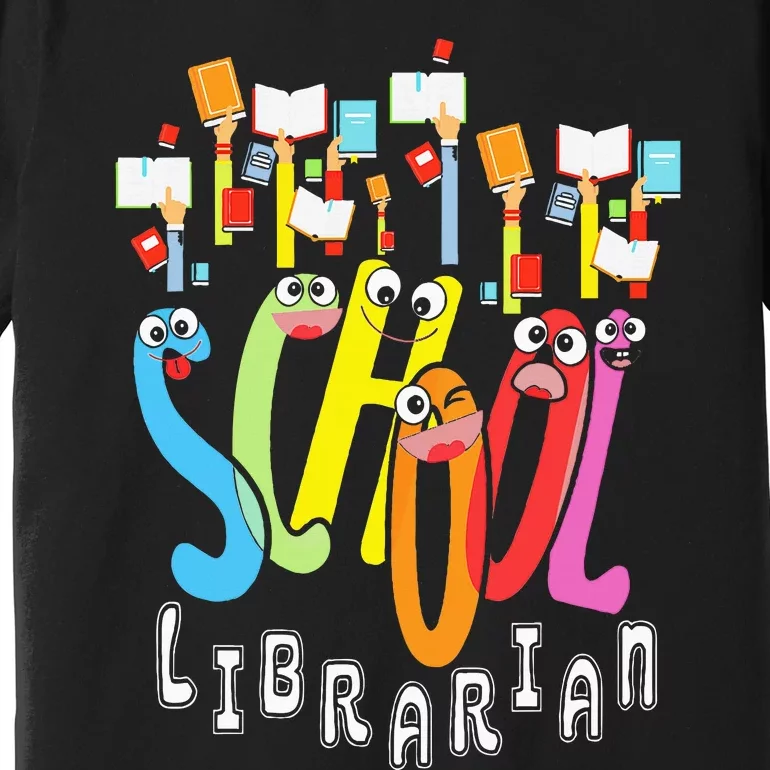 Elementary And Middle School Librarian Premium T-Shirt