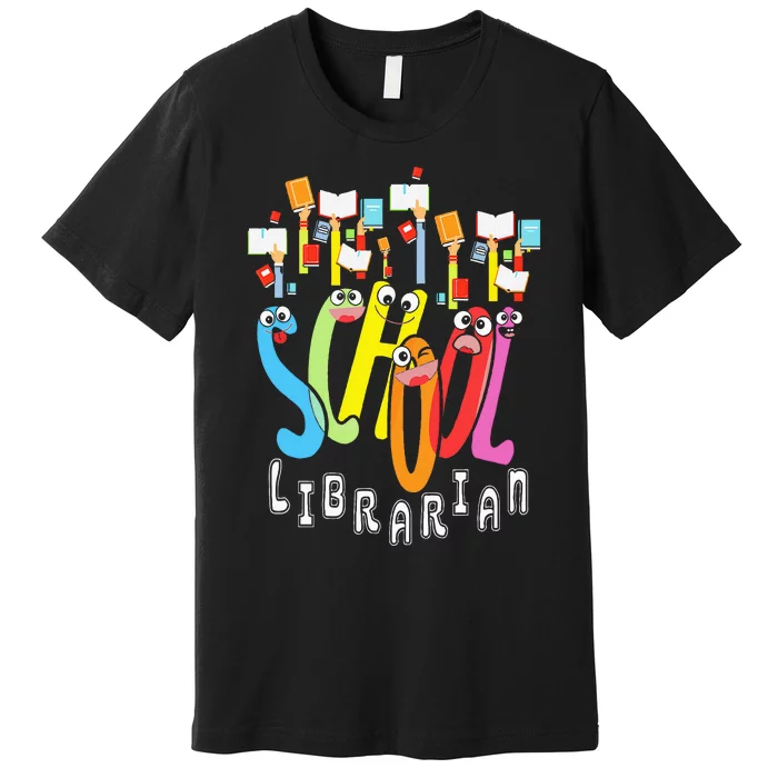 Elementary And Middle School Librarian Premium T-Shirt