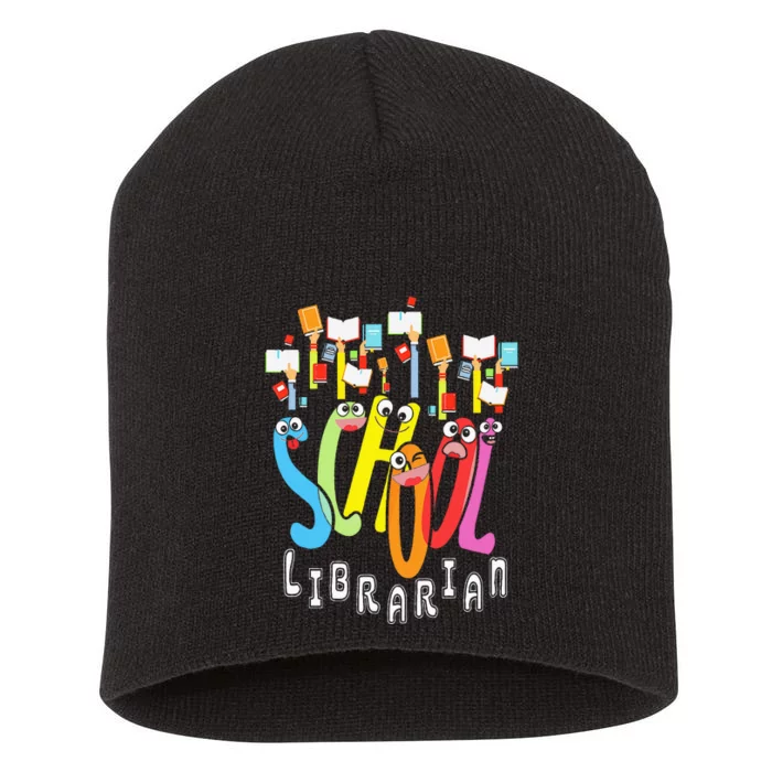 Elementary And Middle School Librarian Short Acrylic Beanie