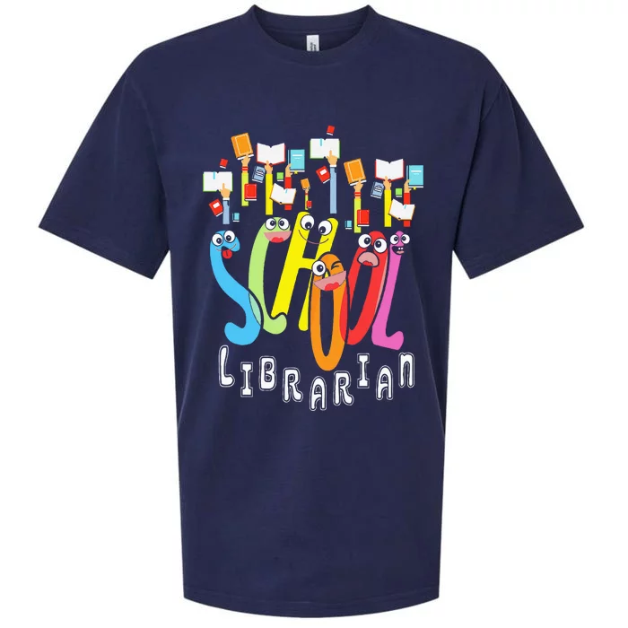 Elementary And Middle School Librarian Sueded Cloud Jersey T-Shirt