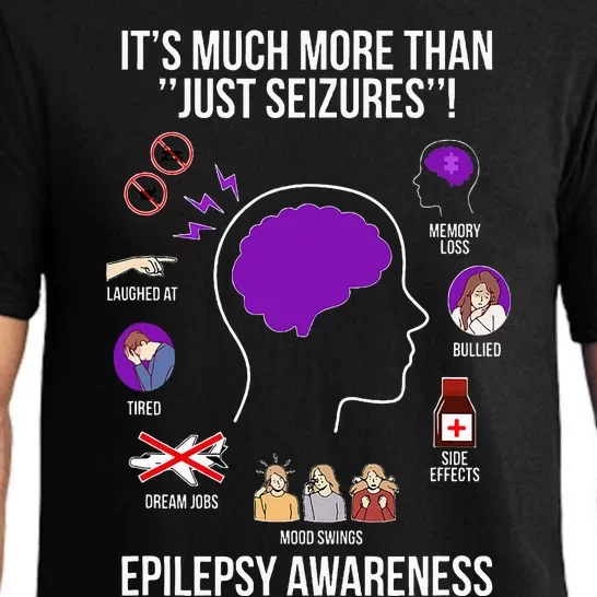 Epilepsy Awareness Month Epilepsy Warrior Pajama Set