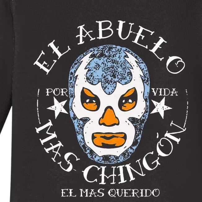 El Abuelo Mas ChingóN El Mas Querido Baby Long Sleeve Bodysuit