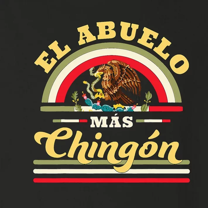 El Abuelo Mas Chingon Mexican Flag Cool Grandpa Toddler Long Sleeve Shirt