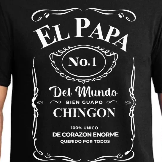 El Abuelo Mas Chingon Funny Mexican Flag Cool Grandpa Regalo Pajama Set