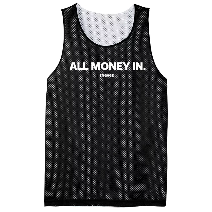 Engage All Money In Mesh Reversible Basketball Jersey Tank