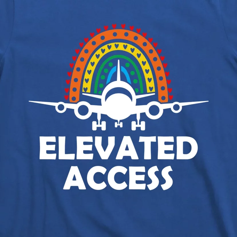 Elevated Access Pilot Aviation Buff Airplane Lover Cool Gift T-Shirt