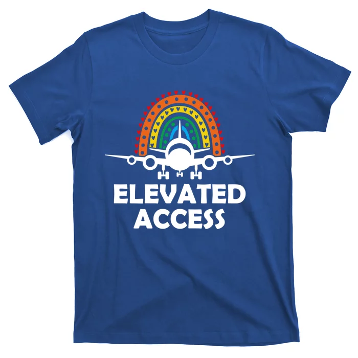 Elevated Access Pilot Aviation Buff Airplane Lover Cool Gift T-Shirt