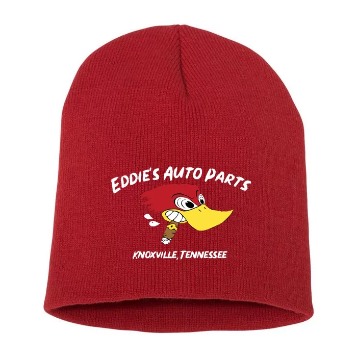 Eddies Auto Parts Short Acrylic Beanie