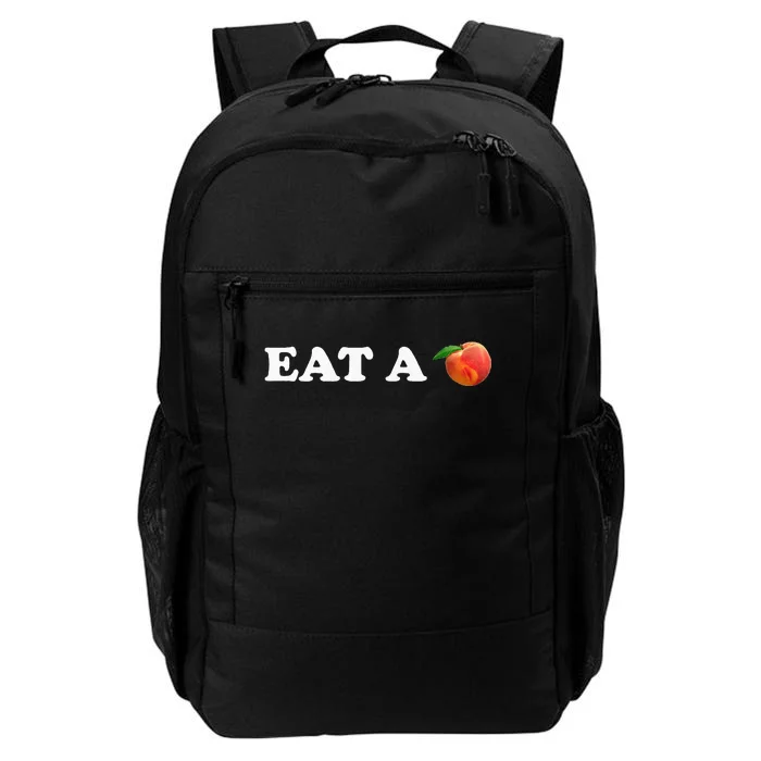 Eat A Peach ! The Peach State Classic Rock Georgia Daily Commute Backpack