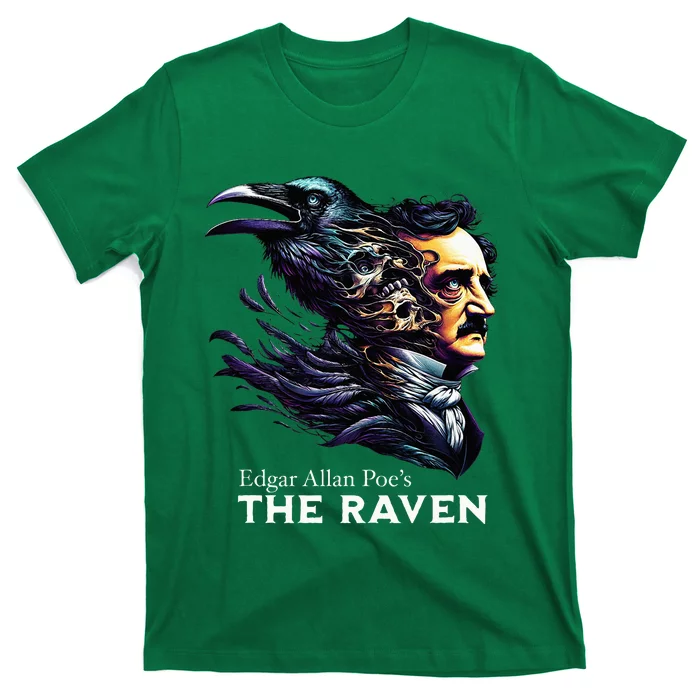 Edgar Allan Poes The Raven N.E.V.E.R.M.O.R.E T-Shirt