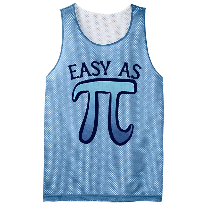 Easy As Pi Symbol Art 3 14 Math Nerd Pi Day Gift Mesh Reversible