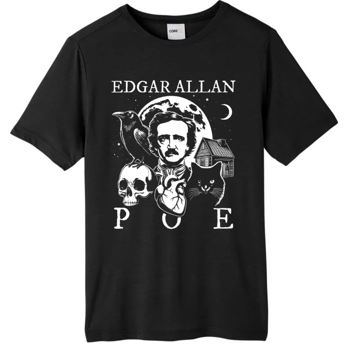 Edgar Allan Poe Poems Quotes Raven Literature ChromaSoft Performance T-Shirt