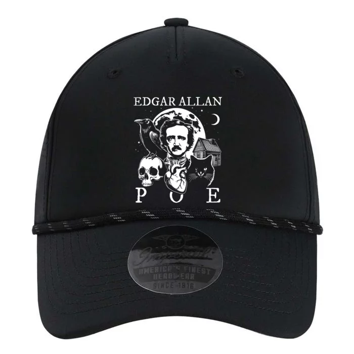 Edgar Allan Poe Poems Quotes Raven Literature Performance The Dyno Cap