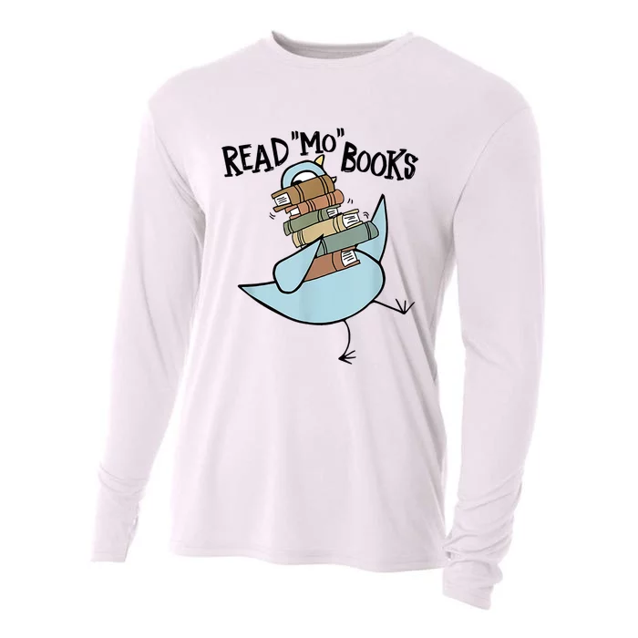 Elephant And Piggie Read Mo Books Pigeon Cooling Performance Long Sleeve Crew