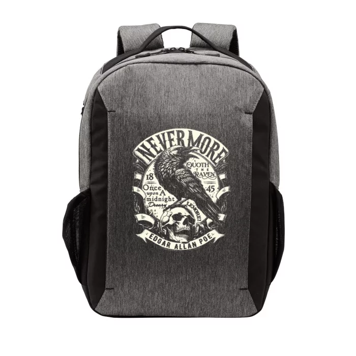 Edgar Allan Poe Quoth The Raven Vector Backpack