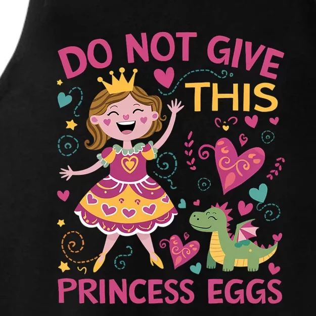 Eggs Allergy Princess Girl Oviallergia Reminder Outfit Ladies Tri-Blend Wicking Tank