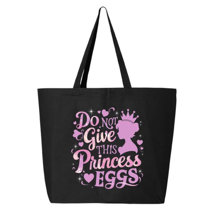 Eggs Allergy Princess Girl Oviallergia Reminder Outfit 25L Jumbo Tote