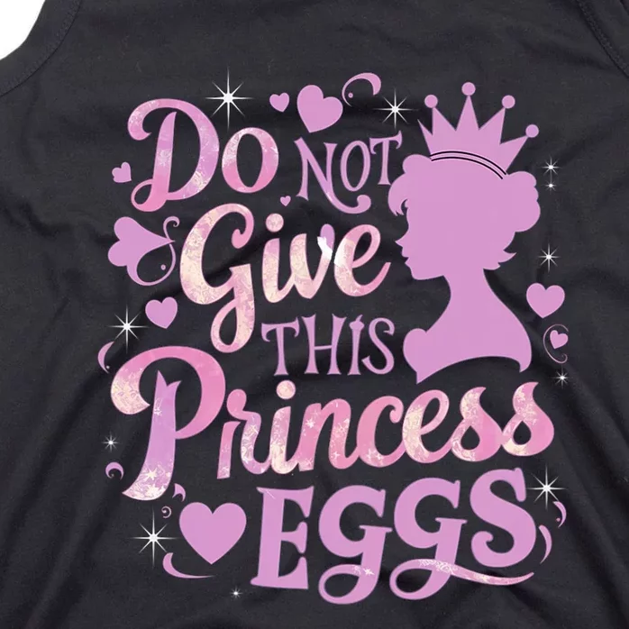 Eggs Allergy Princess Girl Oviallergia Reminder Outfit Tank Top